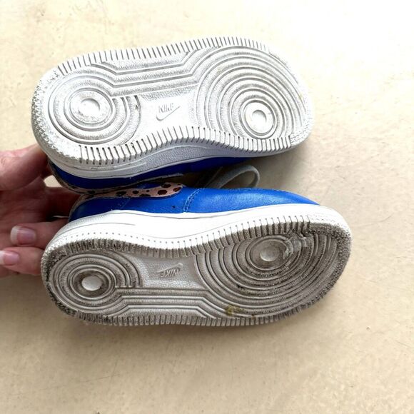 Nike Cookie Monster Shoes Custom Painted sz Toddler 7c Air Force 1 Sesame Street - Picture 10 of 10